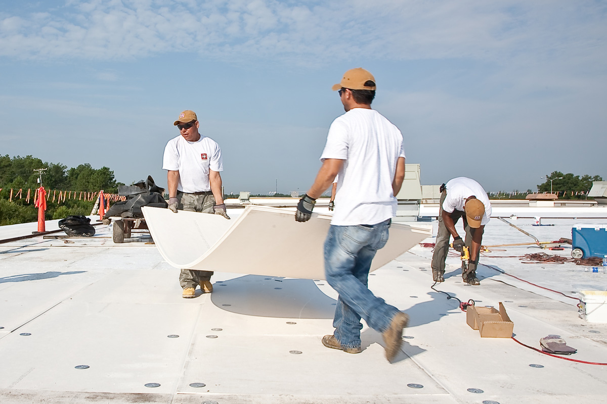 Occupied Building Re-Roofing